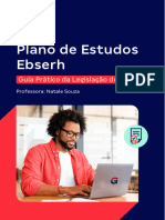 E Book Plano de Estudos Ebserh Guia Pratico Da Legislacao Do Sus 1