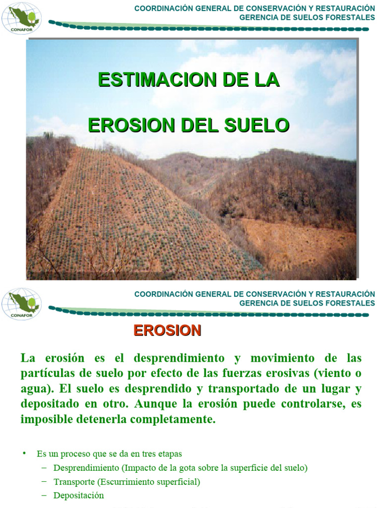Erosion Suelo Pdf Erosión Suelo