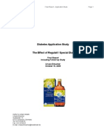 Regulat Study: Diabetic and hepatorenal effects