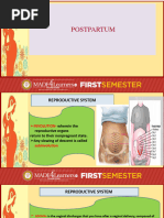 Post-Birth Warning Signs Guide | PDF | Postpartum Period | Clinical ...