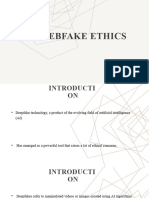 Ai Deebfake Ethics