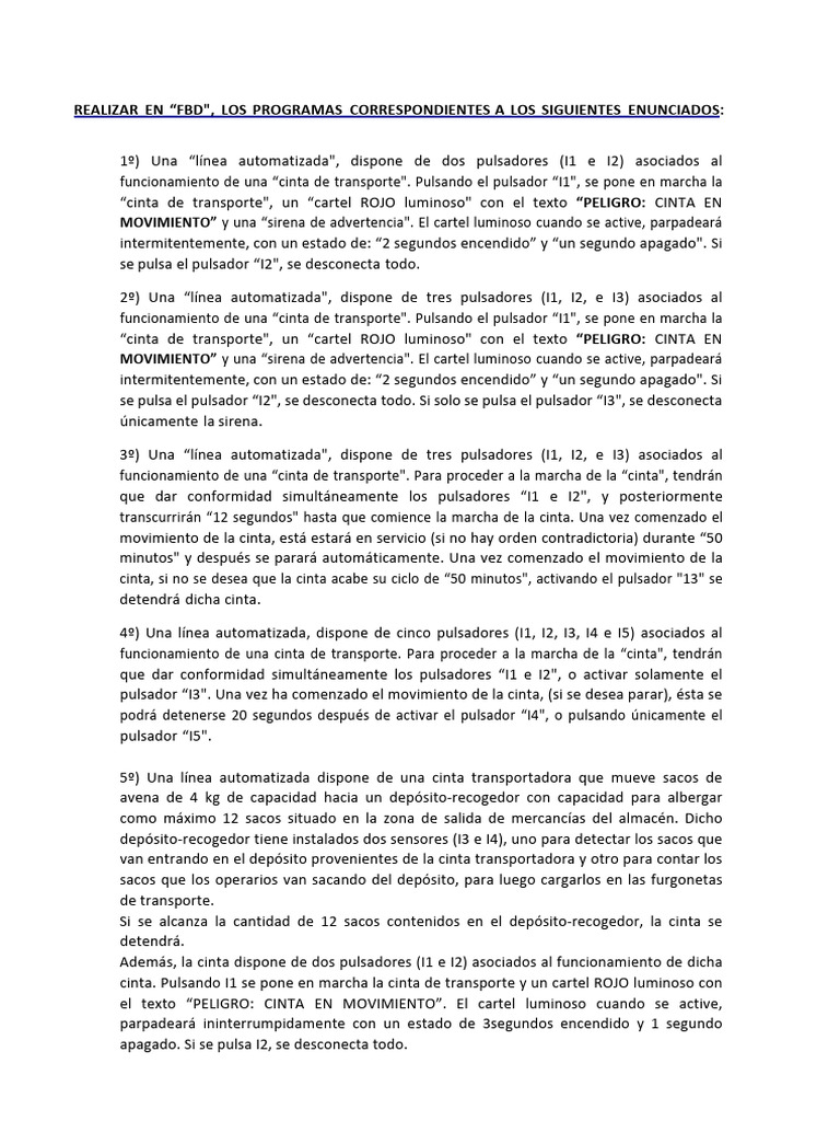Ejercicios Logosoft Comfort | PDF