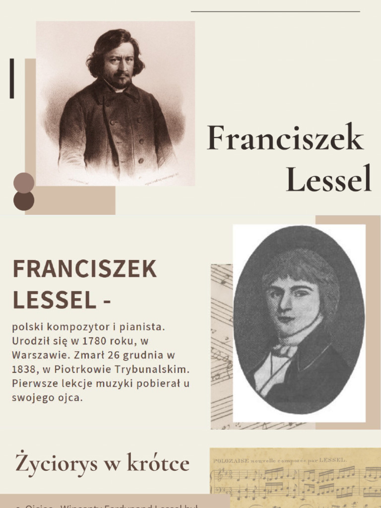 Franciszek Lessel | PDF