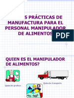 Buenas Prácticas de Manufactura - Capacitacion