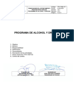 Tfh-pgm-03 Programa de Alcohol y Drogas
