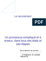 GRH - Le Recrutement