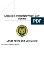 Litigation and Employment Law Update