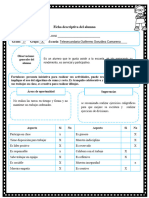 Fichas Descriptivas 1º A