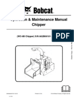 Chipper 6904884 enUS Om Manual de Manutenção e Operação 8B