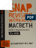 Macbeth - GCSE 9-1 English Literature For AQA. Snap Revision