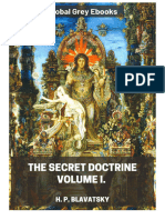 Helena Blavatsky Secret Doctrine Volume i