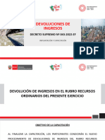 Devolución de Ingresos Ro 2023