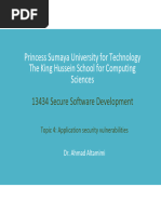 Application Security Vulnerabilities-Part1