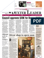 Dexter Leader Front Page