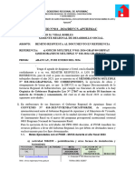 Informe de Las Actividades Realizadas en La DRVCS 2023