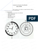 Manual de Utilizare Camera Ascunsa in Ceas de Perete Cu Boxa Bluetooth Aishine AI-IP200