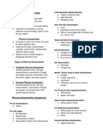 2nd Lesson Physical Assessment RLE