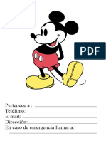 Planner Mickey