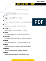 Collocations With Get