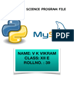 Practical File VK Vikram Xiie 39-1