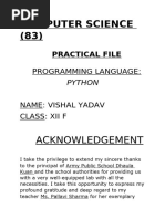 VISHAL12-F Program File