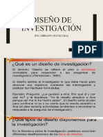 Diseño de Investigacion