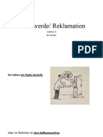 L5 Beschwerde Reklamation