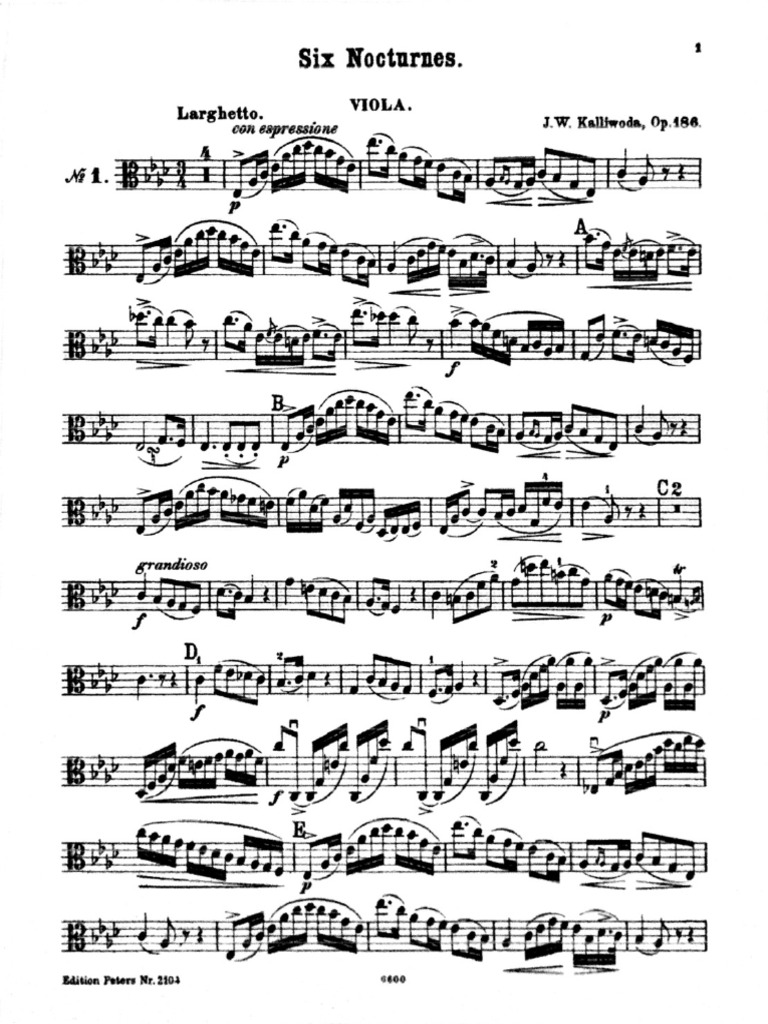 Nocturno 1 kalliwoda pdf