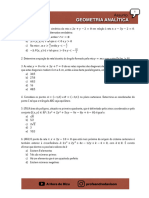 CORONA LIVE - Geometria Analítica - Ponto e Reta