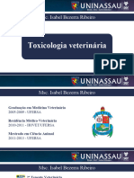 Aula Inicial - Toxicologia - 5º PDF