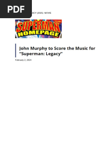 Superman Legacy (2025) Movie
