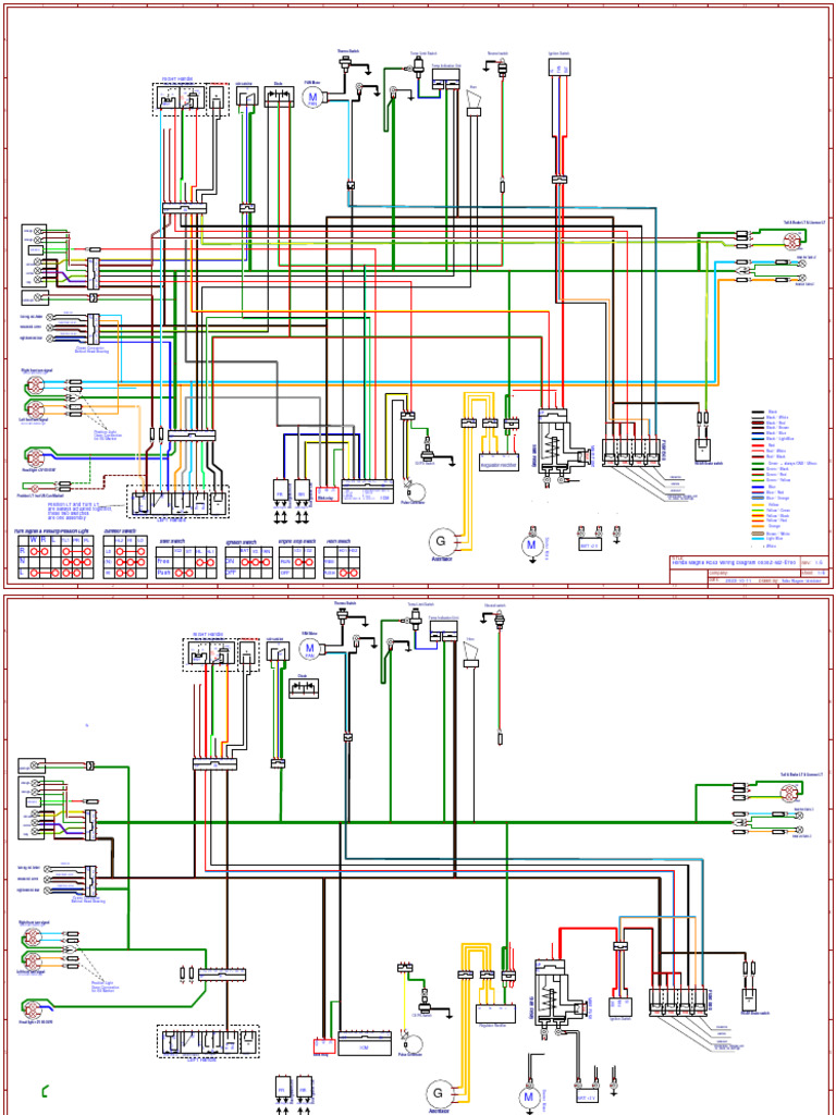 Honda Magna VF750C Wiring RC43 - 2023-10-11 | PDF | Ignition System