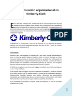 CASO FINAL - Reestructuracion Organizacion de Kimberly-Clark