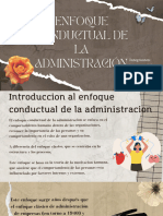 Enfoque Conductual de La Administración