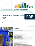 Draft Solid Waste Master Plan