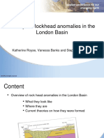 History of Rock Head Anomalies in The London - V1