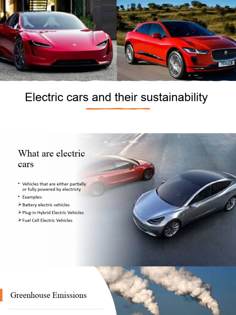 The Sustainability of Electric Cars | PDF