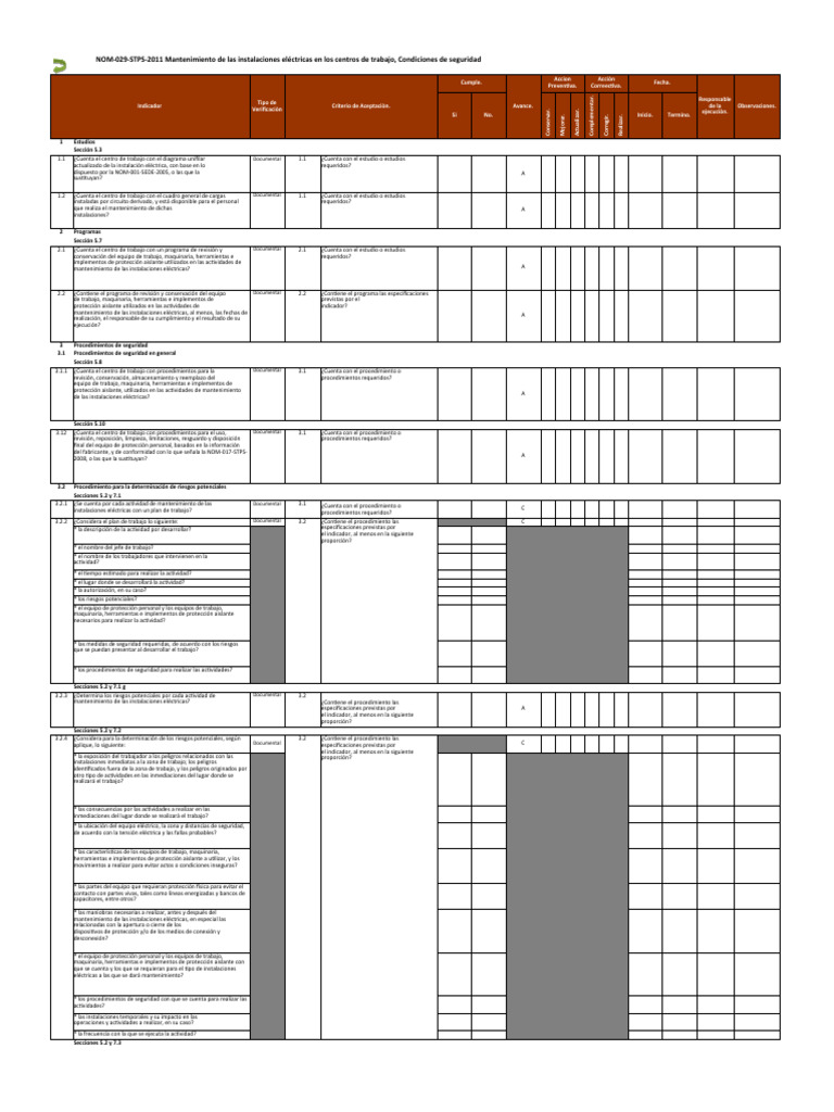 b399 Guia Nom 029 Stps 2011 | PDF | Ingenieria Eléctrica | Aislador ...