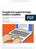 Conseil Rapport Stage