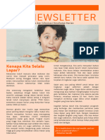 A-Z Newsletter - Kenapa Kita Selalu Lapar