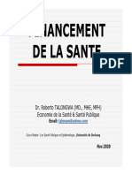 RobertoTalongwa - Financement de La Sante - 23Nov2020.Ppt (Compatibility Mode)