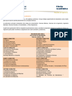 Plan de Estudios (Sistema Escolarizado) : Aplicada, Ciencias Sociales y Humanidades, y Otras Asignaturas