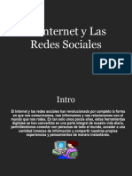 El Internet y Las Redes Sociales