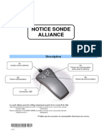 Notice Sonde Alliance