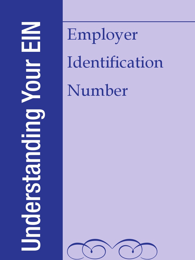IRS Publication 1635 Employer Identification Numbers Trust Law