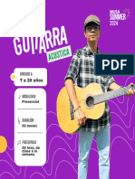 Brochure Guitarra Acustica