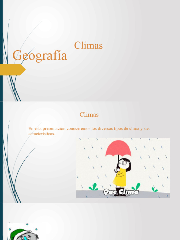 Tipos de Clima y sus Características | PDF | Clima | Clima templado