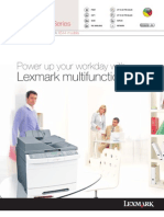 Lexmark X540 Series Brochure