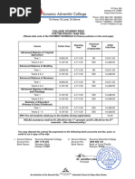 SAC 2024 Fees Structure and Policy