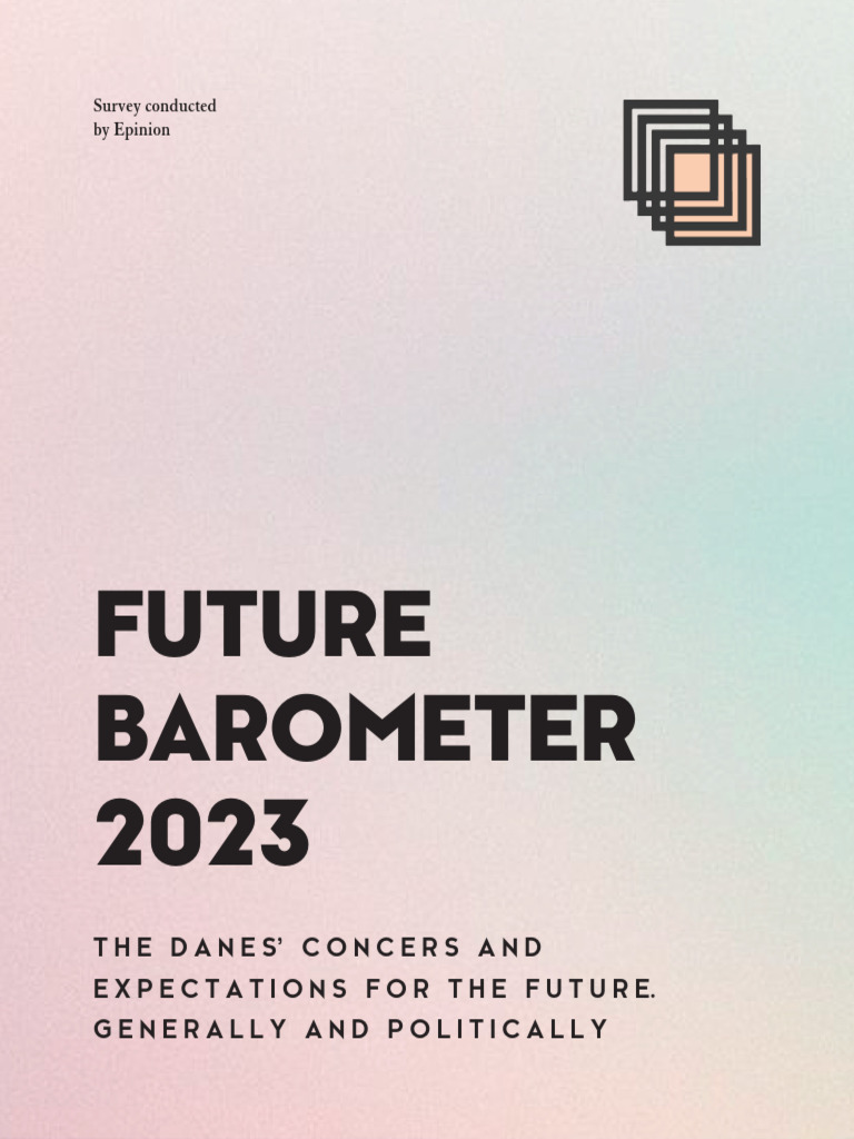Danes Future Barometer 2023 3 Pdf Denmark Economies